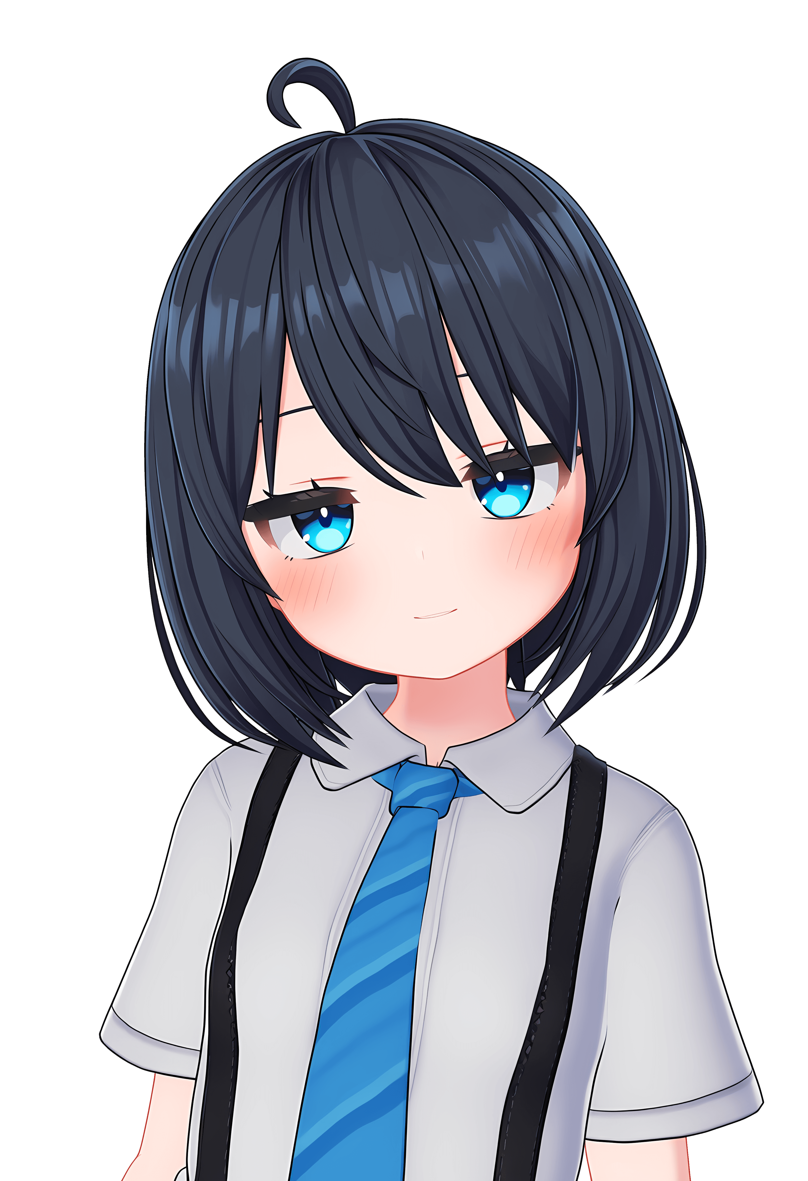 アホ毛あり
