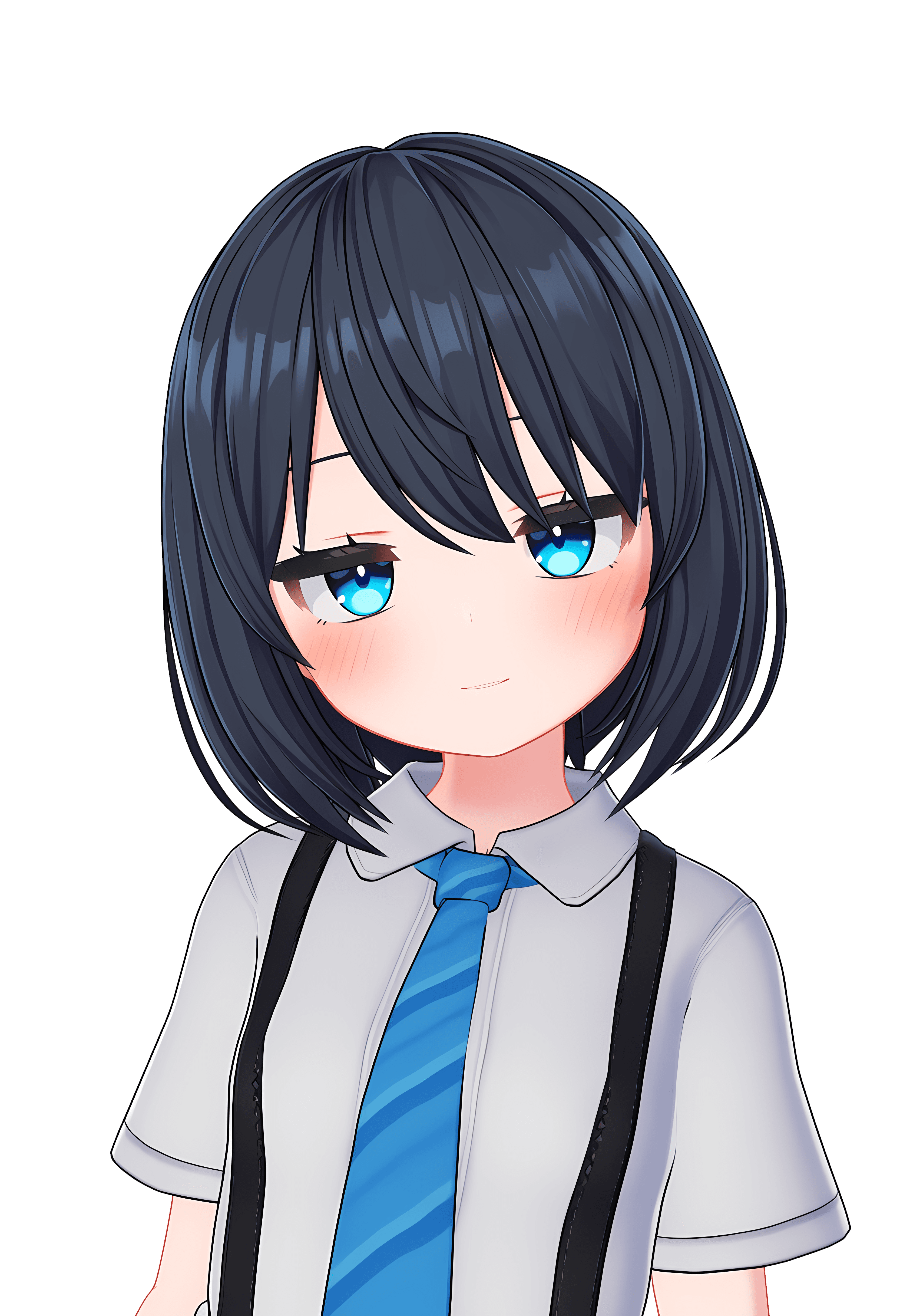 アホ毛なし
